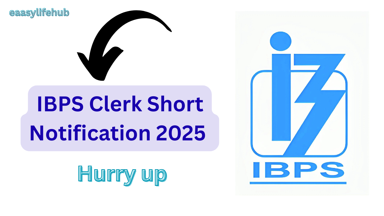 IBPS Clerk Notification 2025