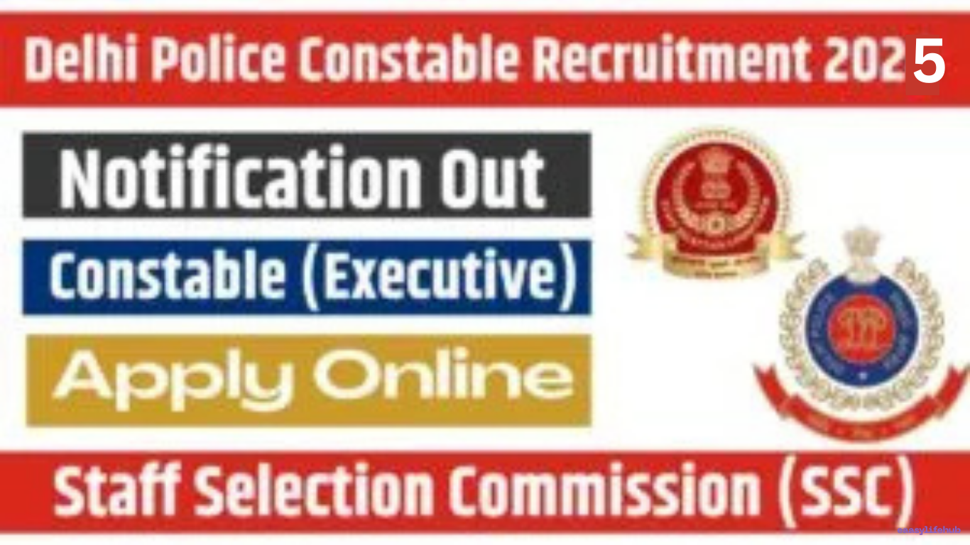 Delhi Police Constable Bharti 2025