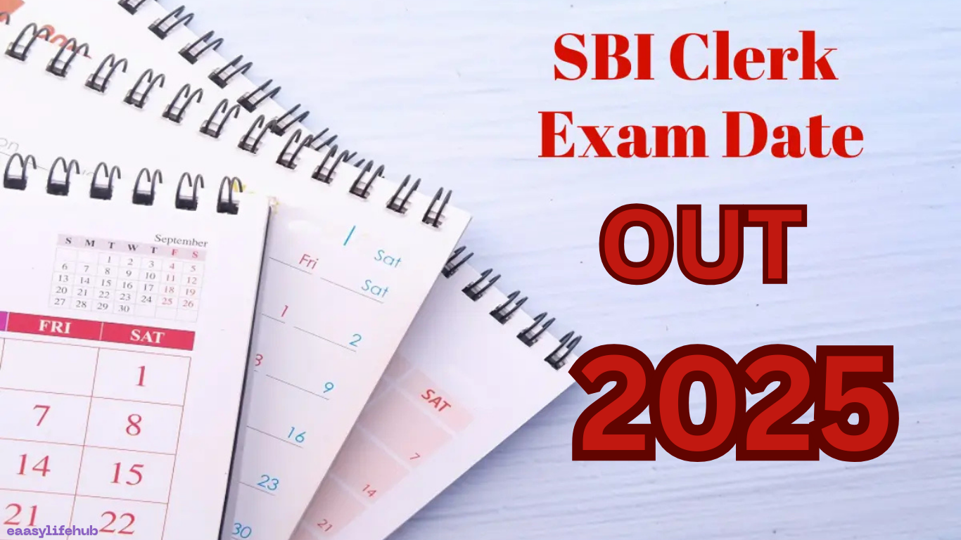 एसबीआई क्लर्क प्रीलिम्स 2025 की तैयारी Exams Dates